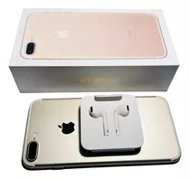 iPhone 7 Plus 128 Gb Oro Impecable Bat 100% Caja