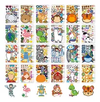 Cute Make Your Own Sticker 100 Piezas Con 25 Diseños, ...