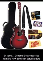 Guitarra Electroacústica Apx500ii Impecable... 