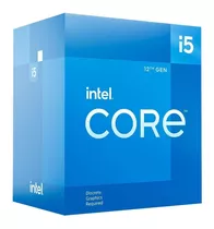 Processador Gamer Intel Core I5-12400f Bx8071512400f  De 6 Núcleos E  4.4ghz De Frequência Sem Gráfico Integrada