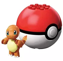 Pokemon Mega Construx Pokebola Charmander Para Montar +6anos