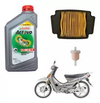 Kit Service Honda Wave Nf 100 Castrol + Wega