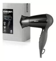 Secador De Pelo Siegen Sg-3005 Pocket Color Negro