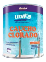 Pintura Para Piscina Caucho Clorado Blanco 4 Litros G P