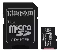 Tarjeta De Memoria Kingston 16 Gb Sdcs2 Con Adaptador Sd 1