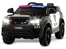 Carro Patrulla Policia Montable Electrica 12v Carrito Luces