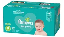 Pañales Pampers Etapa 4 X92u - Unidad A $1423