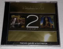 Manolo Galvan Tormenta Dos Albumes En 1 Cd Sellado Kktus