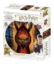 Quebra Cabeça Prime 3d Fawkes Harry Potter Multikids Br1324