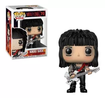 Nikki Sexx 70 Motley Crue Funko Pop! Banda Rock N Roll Heavy