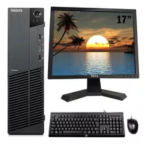 Cpu Lenovo M91 Core I3 2ªg 4gb 500gb Wifi + Monitor 17'