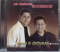 Gian E Giovani Os  Maiores Sucessos Cd Original Lacrado