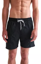 Short De Baño Hombre Liso Malla Secado Rapido