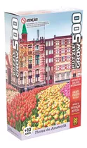 Puzzle 500 Peças Flores Em Amsterdam Grow
