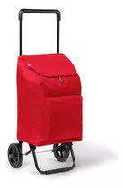 Carro De Compras Changuito Plegable Resistente Gimi Italia Color Rojo