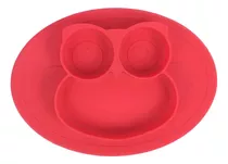 Plato De Silicona Para Bebe Antideslizante Entrenador Búho 