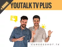 Youtalk Tv Plus Curso Completo + Raio Kale  Anders 2023