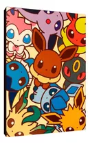 Cuadros Poster Pokemon Eevee Evolucion 15x20 (suv 9)