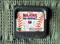 Juego Game Gear Original The Majors Pro Baseball Unico