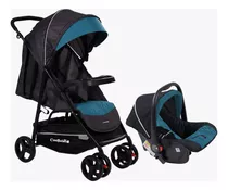 Coche Y Portabebe Cutebabies Modelo Titanio 3 En 1