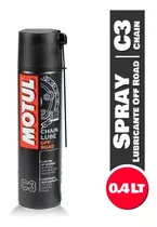 Spray Aceite Para Cadenas C3 Off Road Motul 400ml