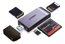 Lector De Tarjetas Ugreen 4 En 1 Micro Sd Ms Cf Usb 3.0 50541