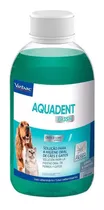 Aquadent Combate Mal Hálito Higiene Cachorro E Gato - Virbac Sabor Sem Sabor