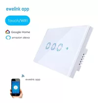 Smart Sonoff Wi-fi 3 Botones Switch Ewelink Alexa Google