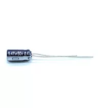 Kit Com 50 Peças - Capacitor El. 0,47uf 50v Radial Panasonic