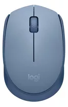 Mouse Sem Fios Logitech M170 Azul Acinzentado / Azul Claro P