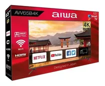 Pantalla Aiwa® 65-pulgada 4k Modelo (aw65b4k) Nueva En Caja