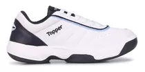 Zapatillas Topper Modelo Tenis Tie Break 3 Blanco/azul