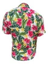 Camisa Floreada Fibrana Super Liviana Y Fresca ¡¡