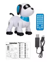  Brinquedo Cachorro Robô Com Controle De Voz E Remoto 