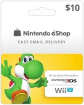 Tarjeta Nintendo 10 Us - Entrega Inmediata !