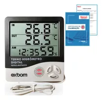 Termômetro Com Higrômetro Digital ( Calibrado + Certificado)
