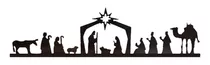 Escena De La Natividad Decoración De La Pared Ornamento De