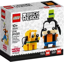Lego Brickheadz 40378 - Pateta E Pluto 214 Peças