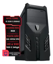 Pc Gamer Computador Core I3 Hd 500gb 240gb Memoria Ram 8gb