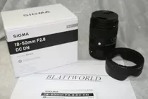 Sigma 18-50mm F2.8 Contempor Dg Dn Zoom Lens Sony E Mount Ds