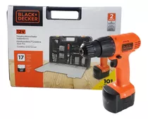 Taladro Atornillador 12v Maletin Cd121k100 Black + Decker 