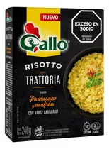 ! Arroz Gallo Risotto Parmesano Y Azafran Sin Tacc