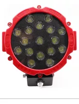 Foco Led Neblinero / 17 Led / 51w / Digitel / Tapa Roja