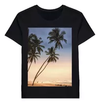 Remera Tropical Palmtree Sunset 66940370