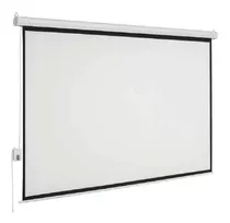 Pantalla Ecran Eléctrico 120 Pulgadas 2.44×1.83m Retráctil