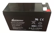 1 Bateria12v 7 Ah Recargable Alarma Ups Boyeros Recargable