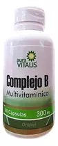 Complejo B X60 Caps Vitamina B1 B2 B3 B5 B6 B9 B12 Biotina
