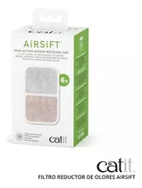 Repuesto Filtro Litera Catit Airsift Dual Action X6 Unidades