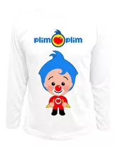 Remera Manga Larga Sublimada Chicos Plim Plim