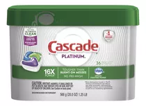 Cascade Lavavajillas Platinum 36un